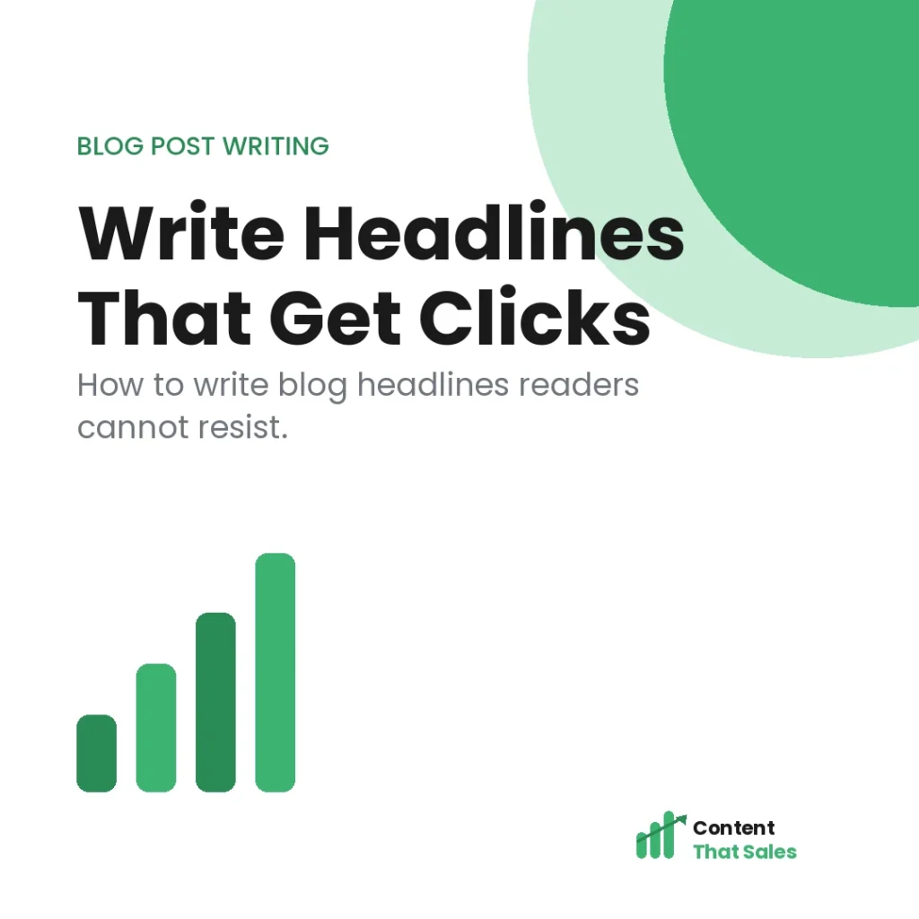 How to write blog post headlines that get clicks
