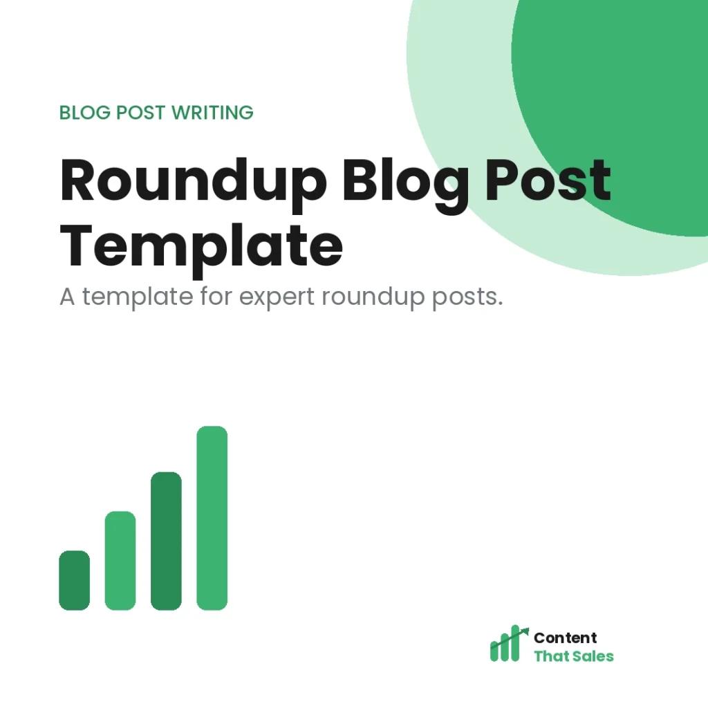 Roundup blog post template