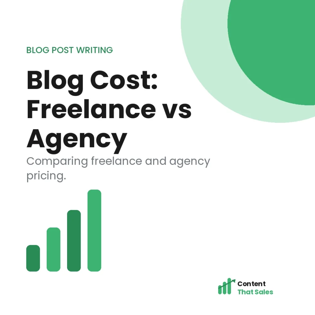 Blog cost freelancer vs agency