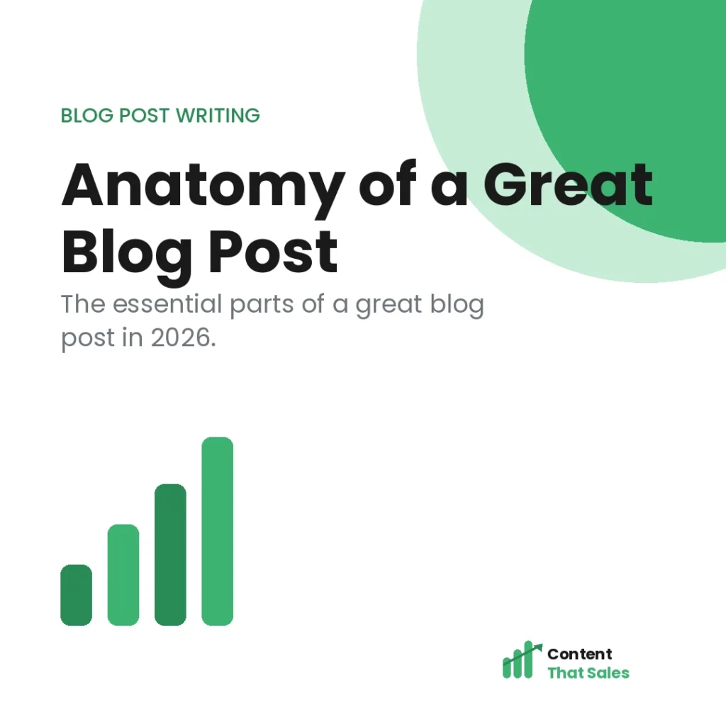 Anatomy of a great blog post in 2026