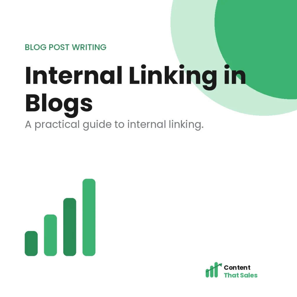 Internal linking in blog posts practical guide