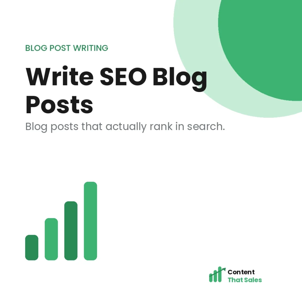 How to write SEO blog posts that rank