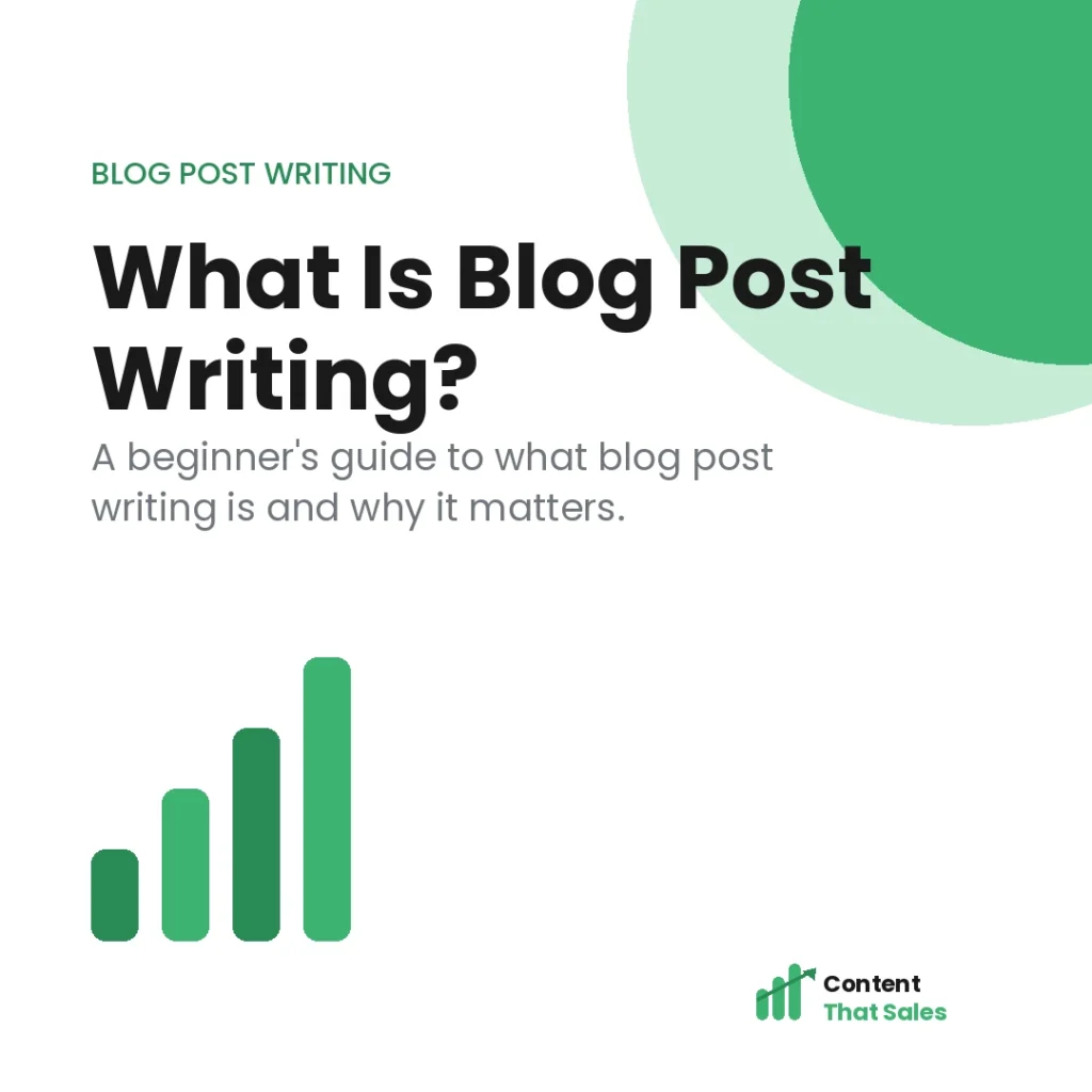 What is blog post writing beginners guide