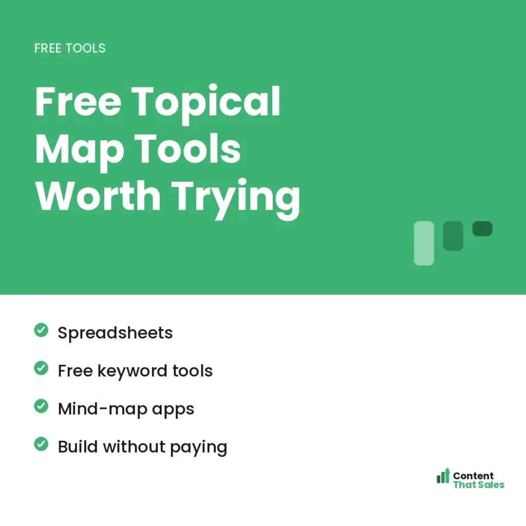 Free topical map tools worth trying by Content That Sales