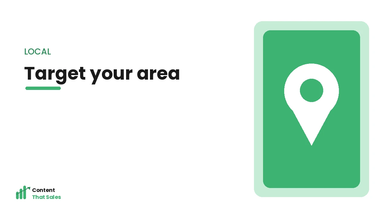 Targeting your moving service area