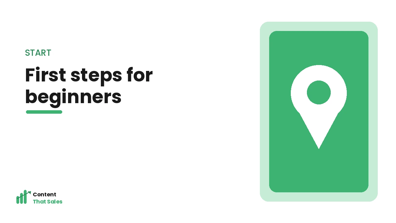 First steps for beginner bloggers