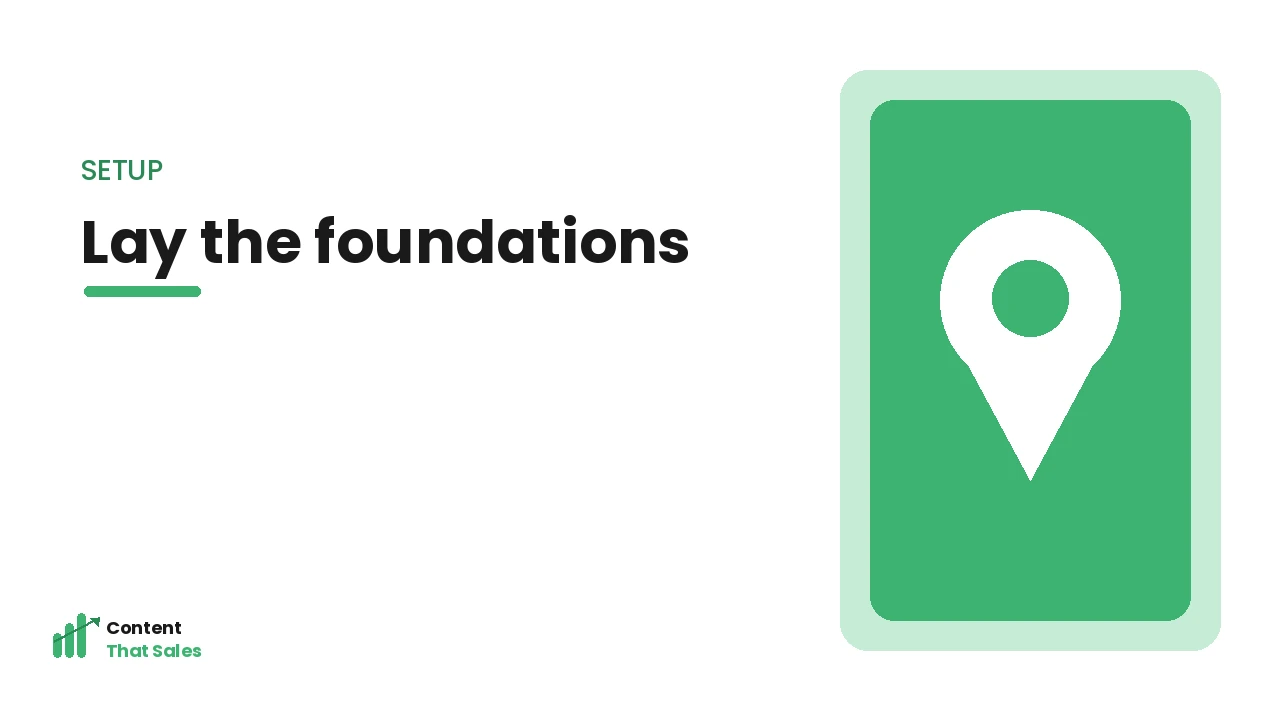 Laying the foundations for a business blog