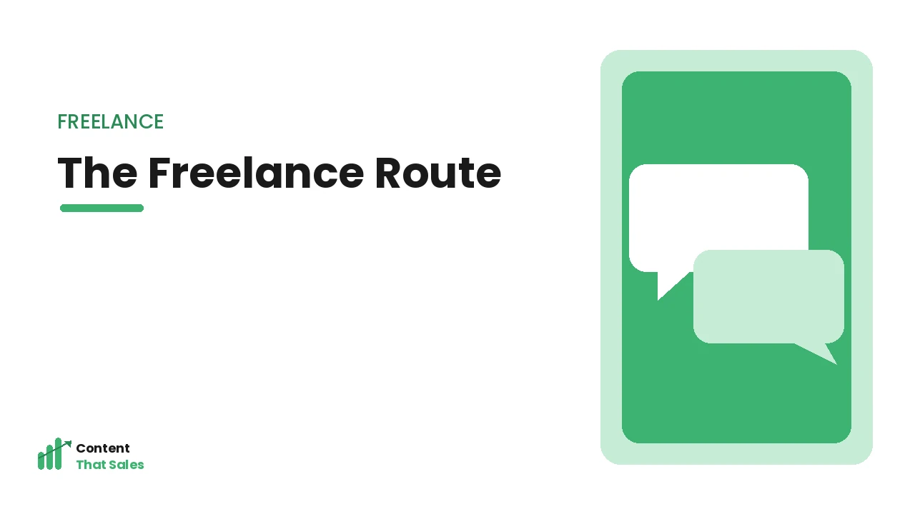 The freelance route for homepage copy
