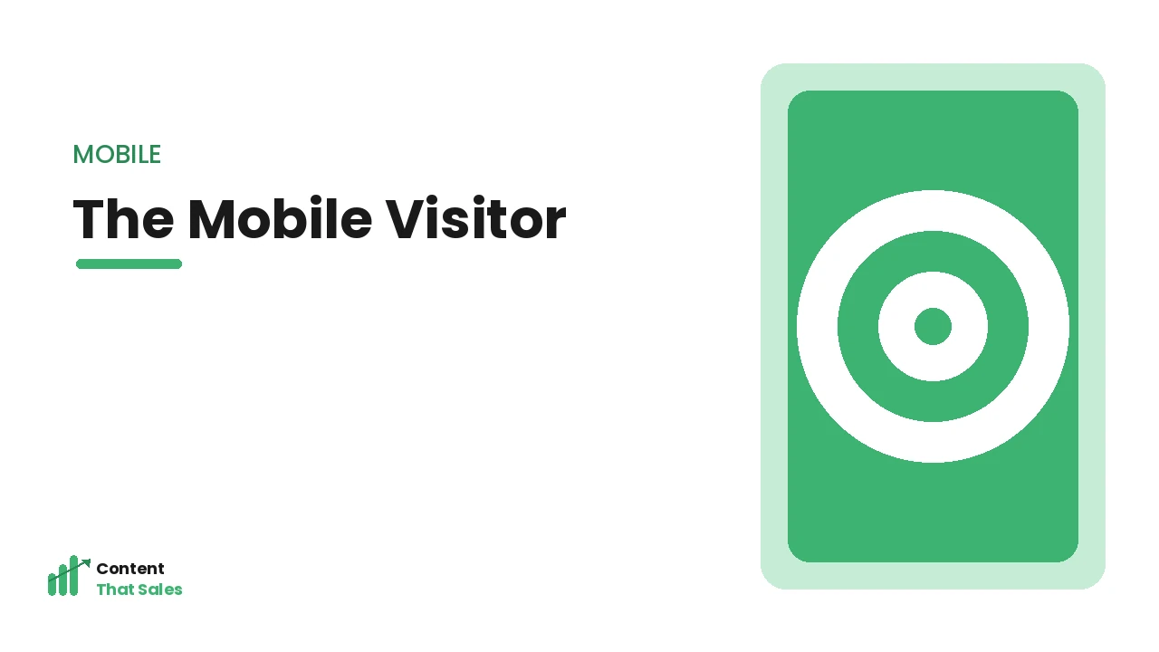 Key mobile homepage optimisation areas