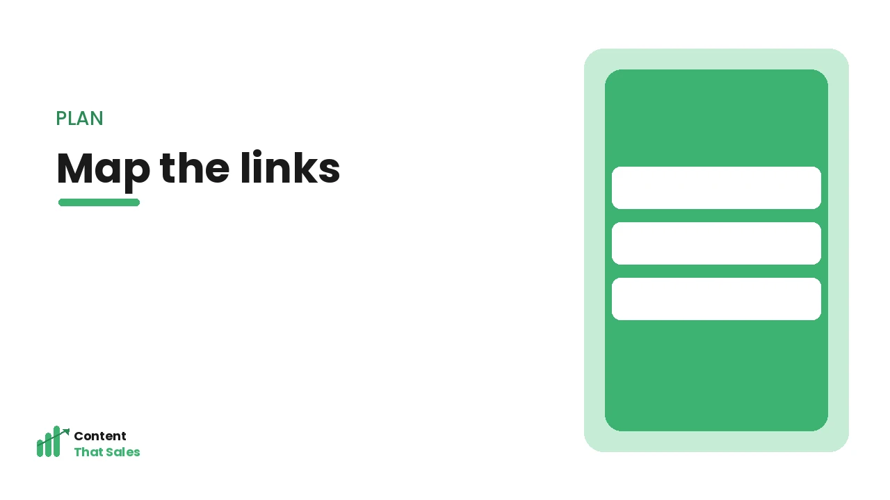 Mapping internal links