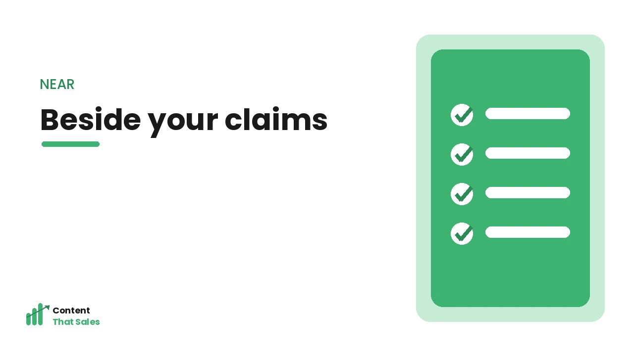Make testimonials specific