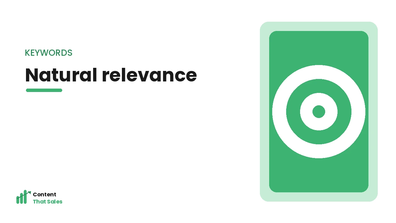 Using keywords naturally in anchors