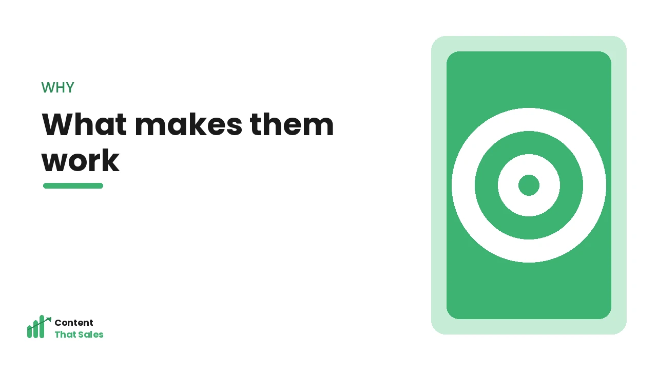 Why comparison posts convert