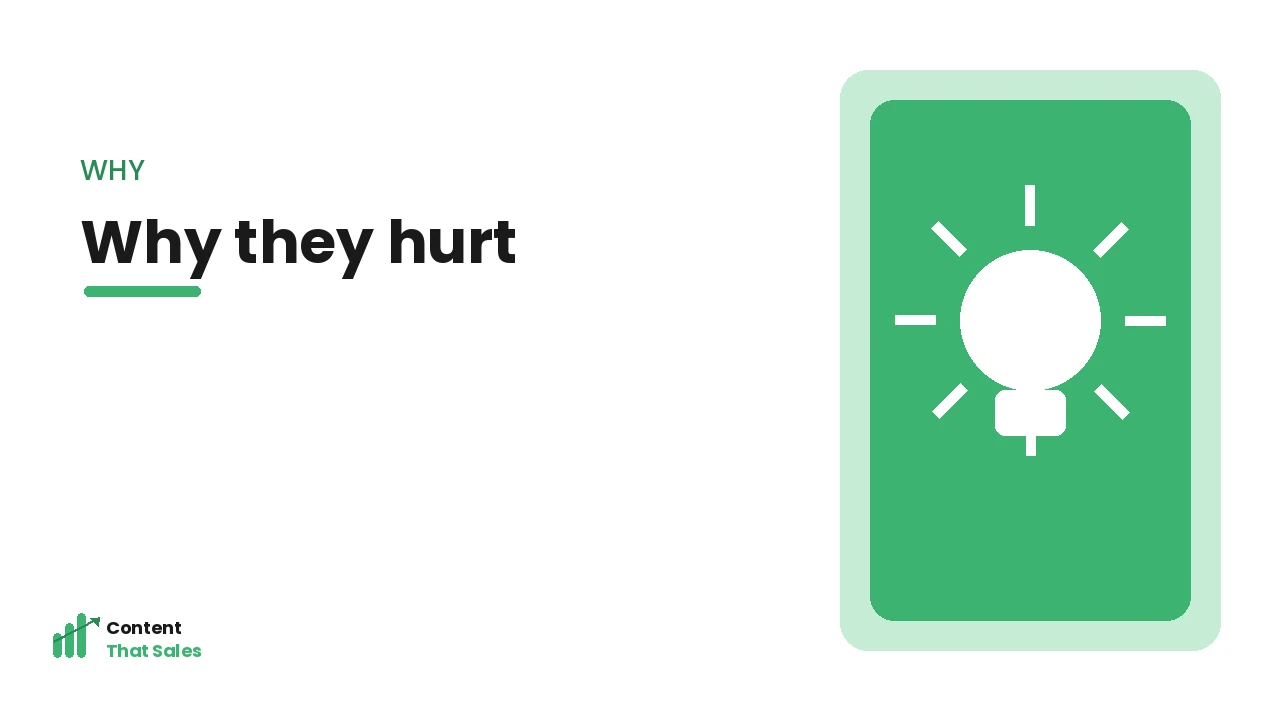 Why these mistakes hurt engagement