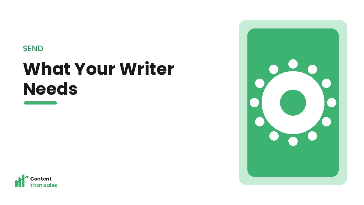 Sharing customer and proof details with your writer
