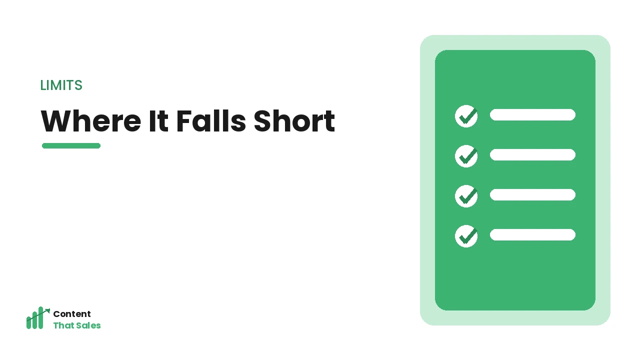 Where ChatGPT falls short on homepages