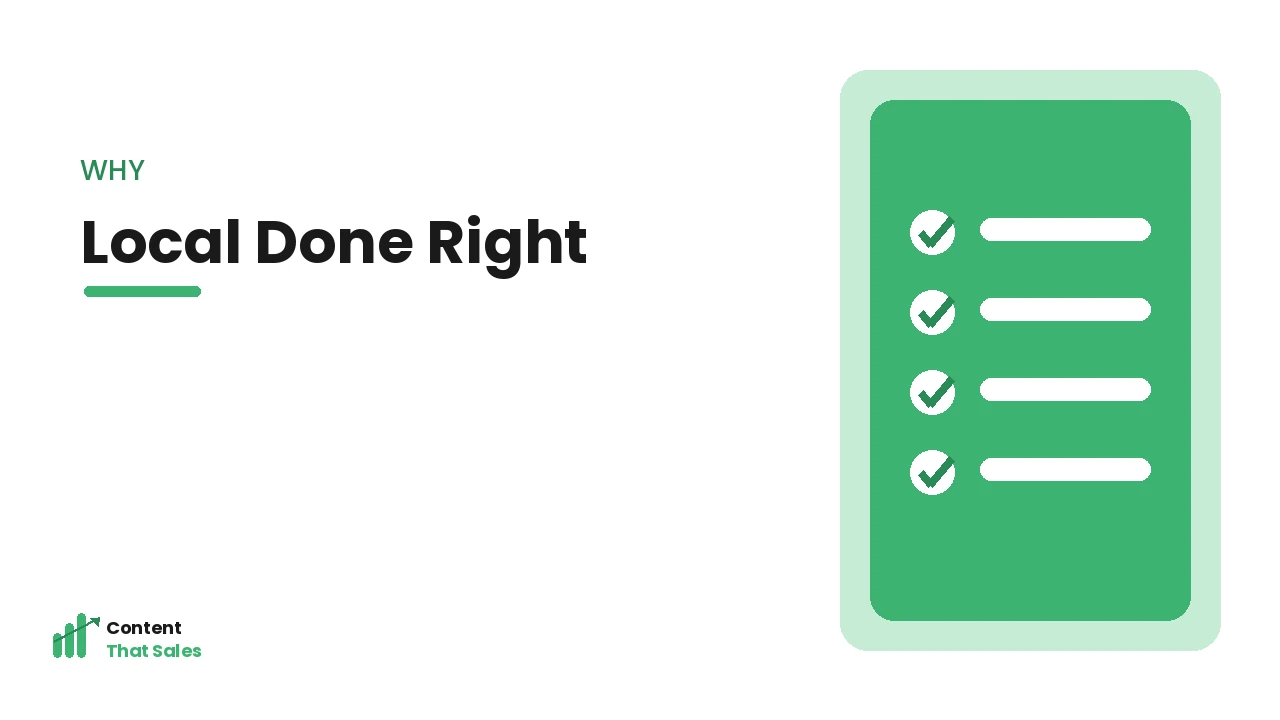 How local homepages win trust and calls