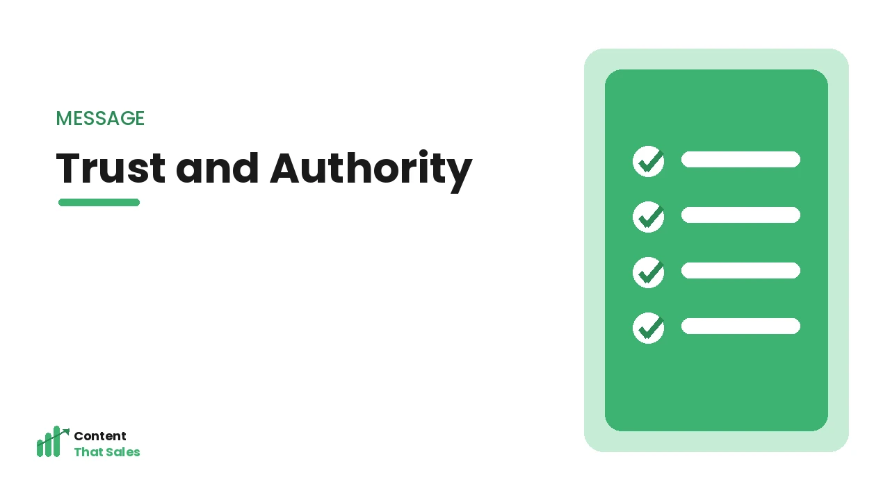 Building trust and authority on a law firm homepage