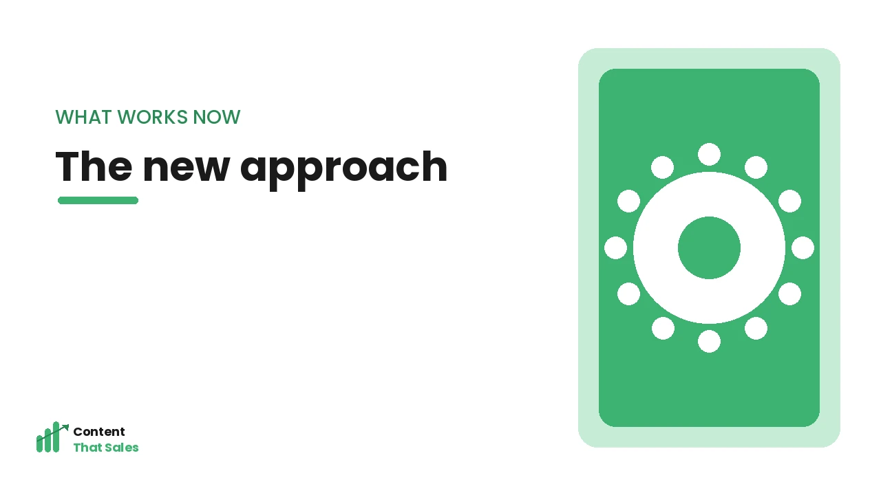 The new keyword research approach by Content That Sales