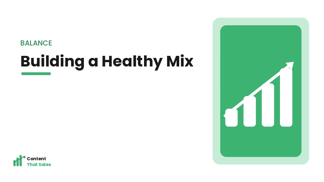 Building a healthy mix of keyword types