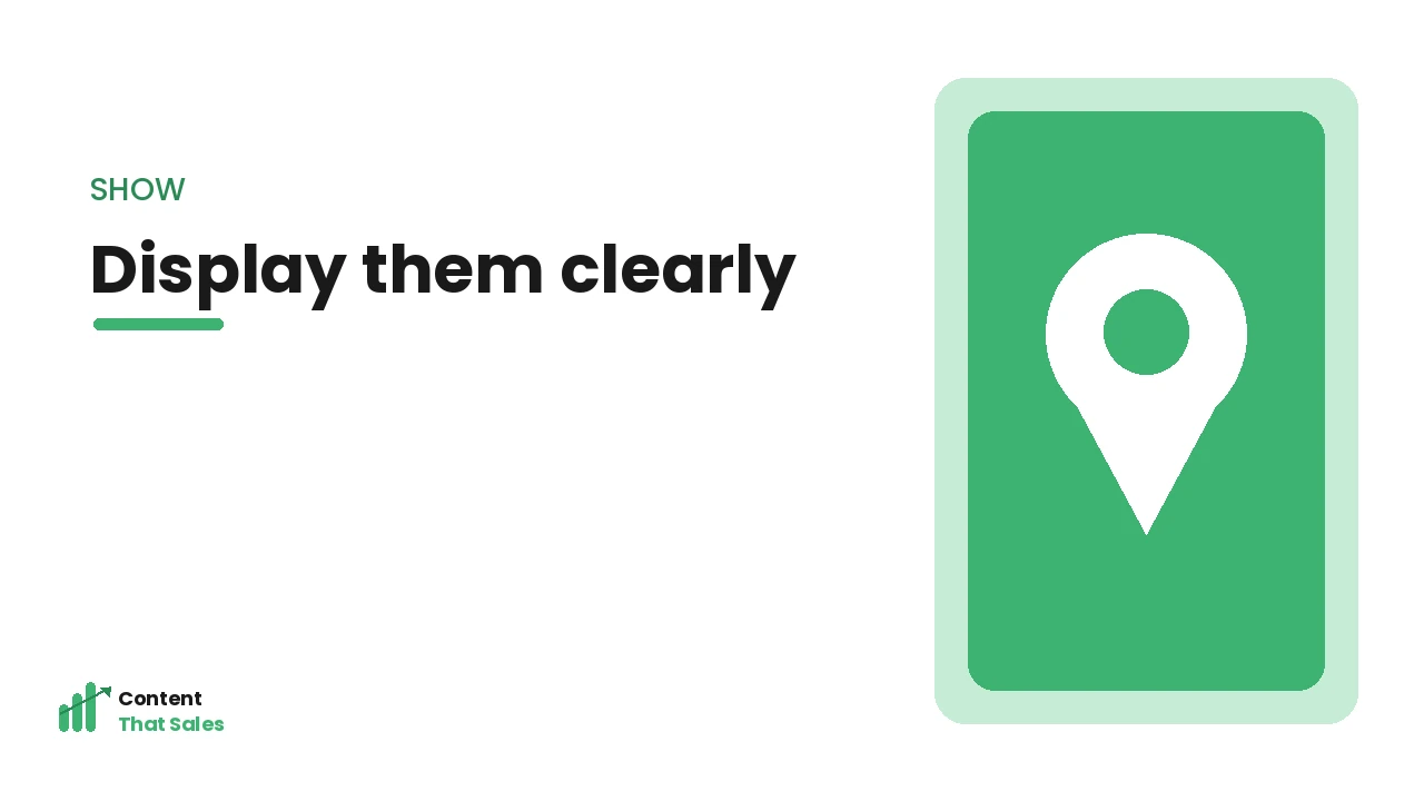 Making service area pages substantive