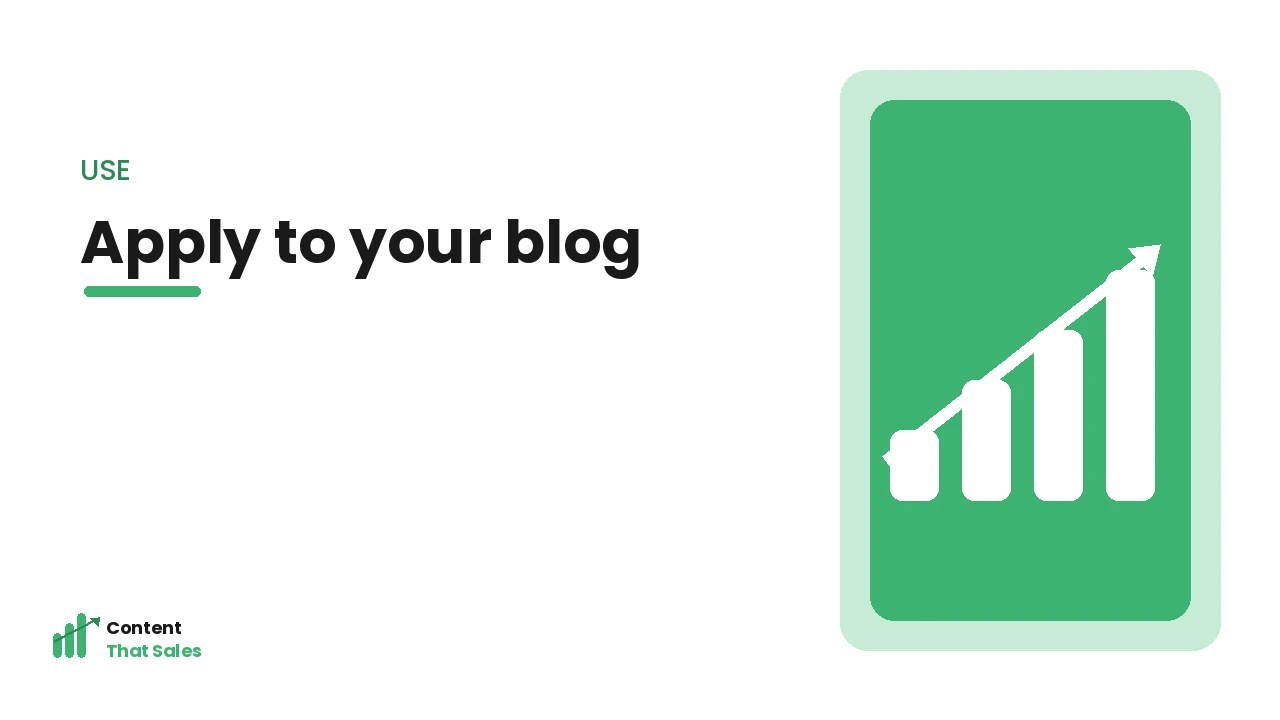 Applying SaaS content tactics