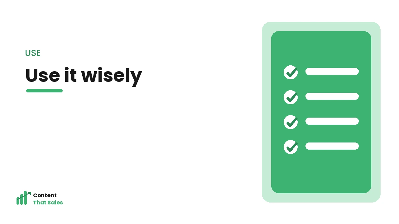 Using ChatGPT effectively