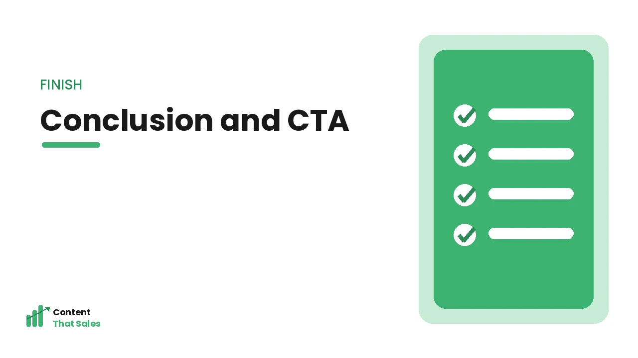 Conclusion and call to action