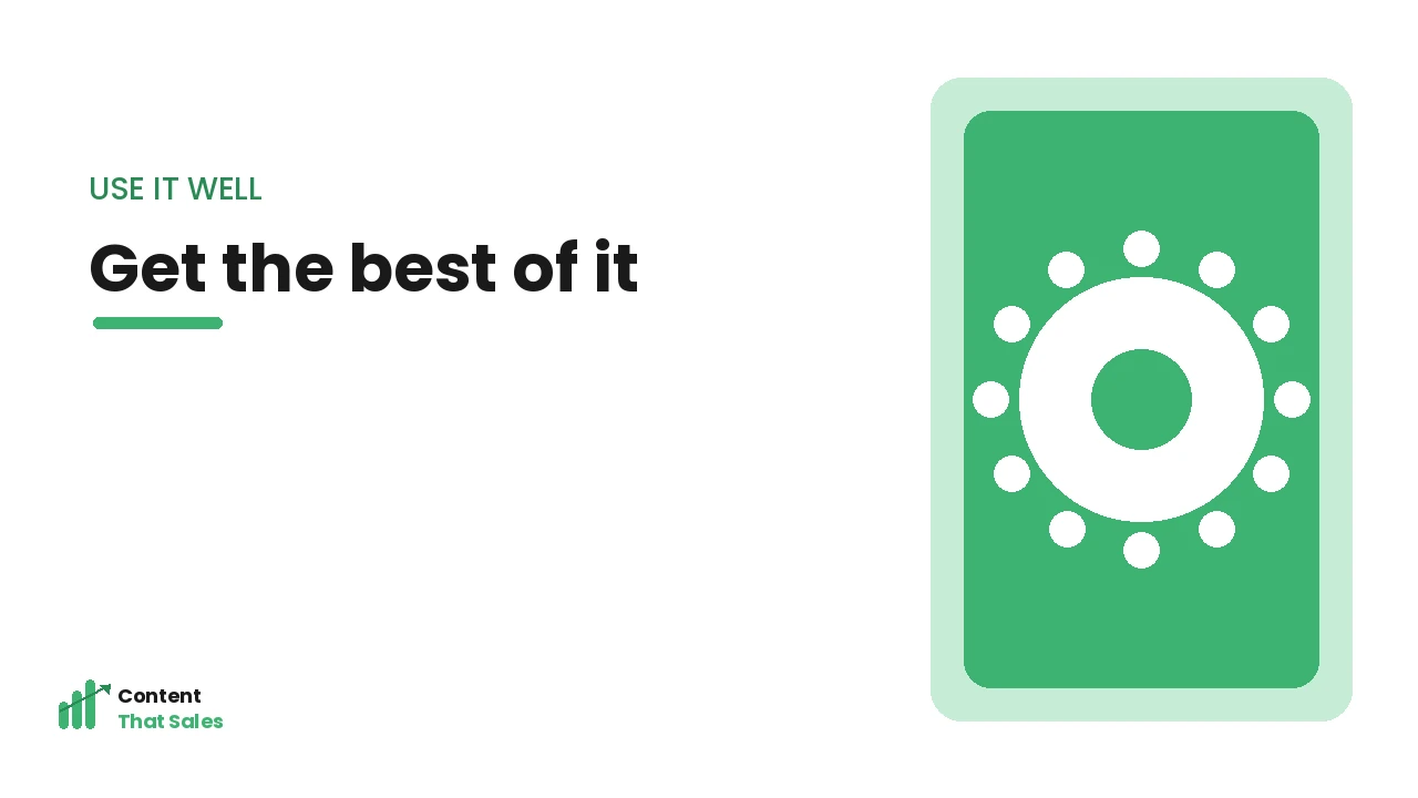 How to get the best of ChatGPT for content by Content That Sales