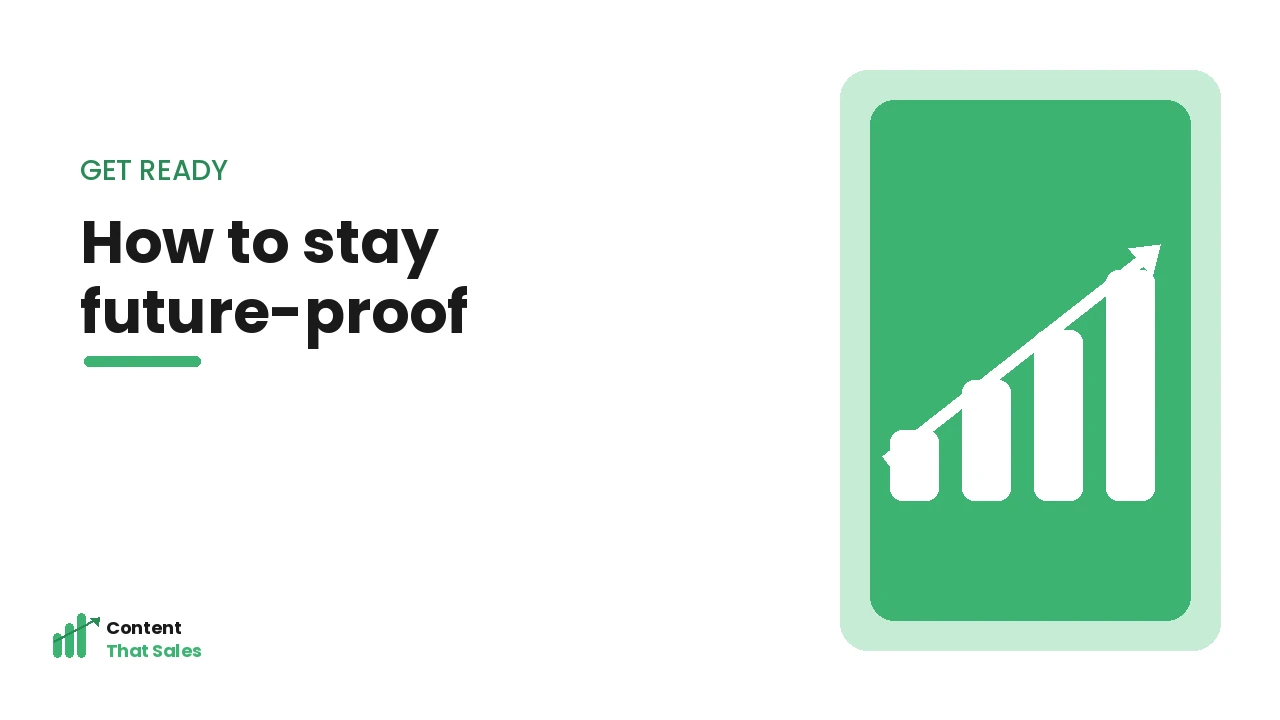 How content services stay future-proof by Content That Sales