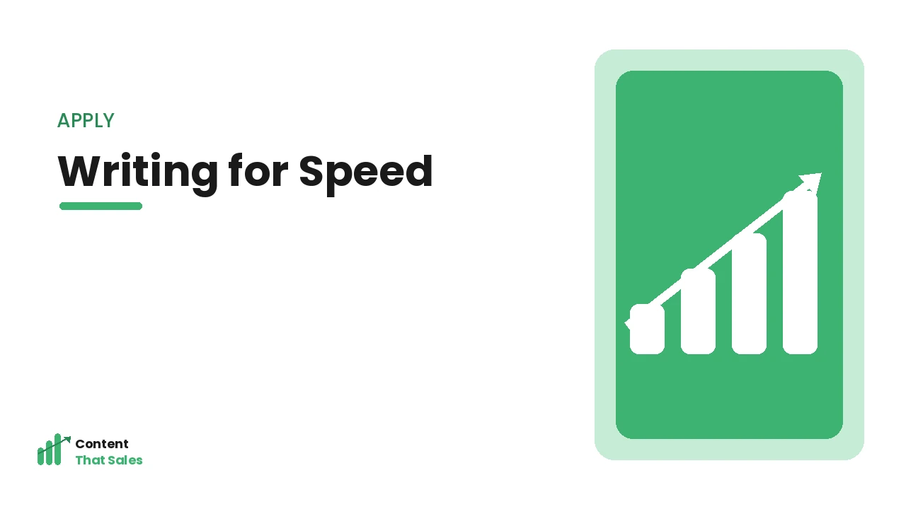 A fast-loading homepage