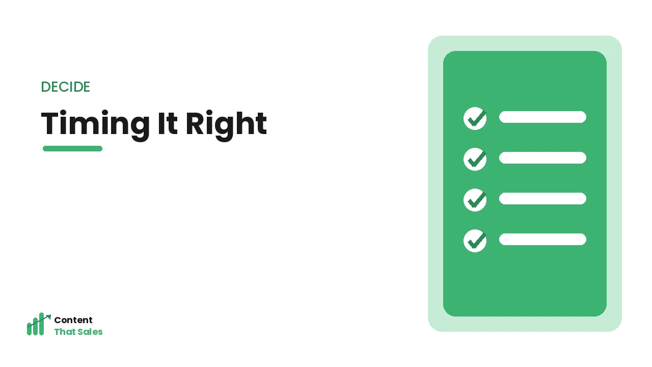 Making the decision to hire a copywriter