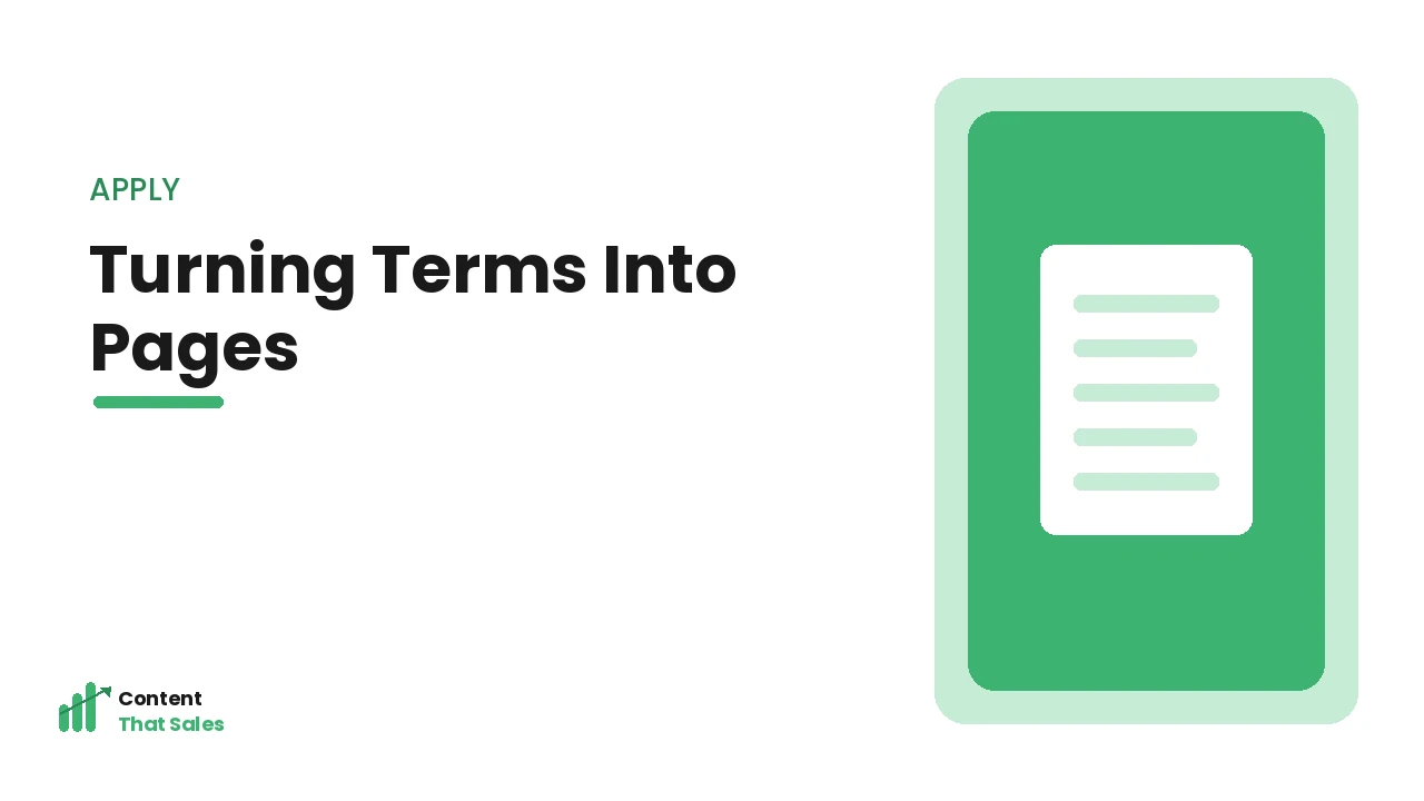 Turning local keywords into pages that rank