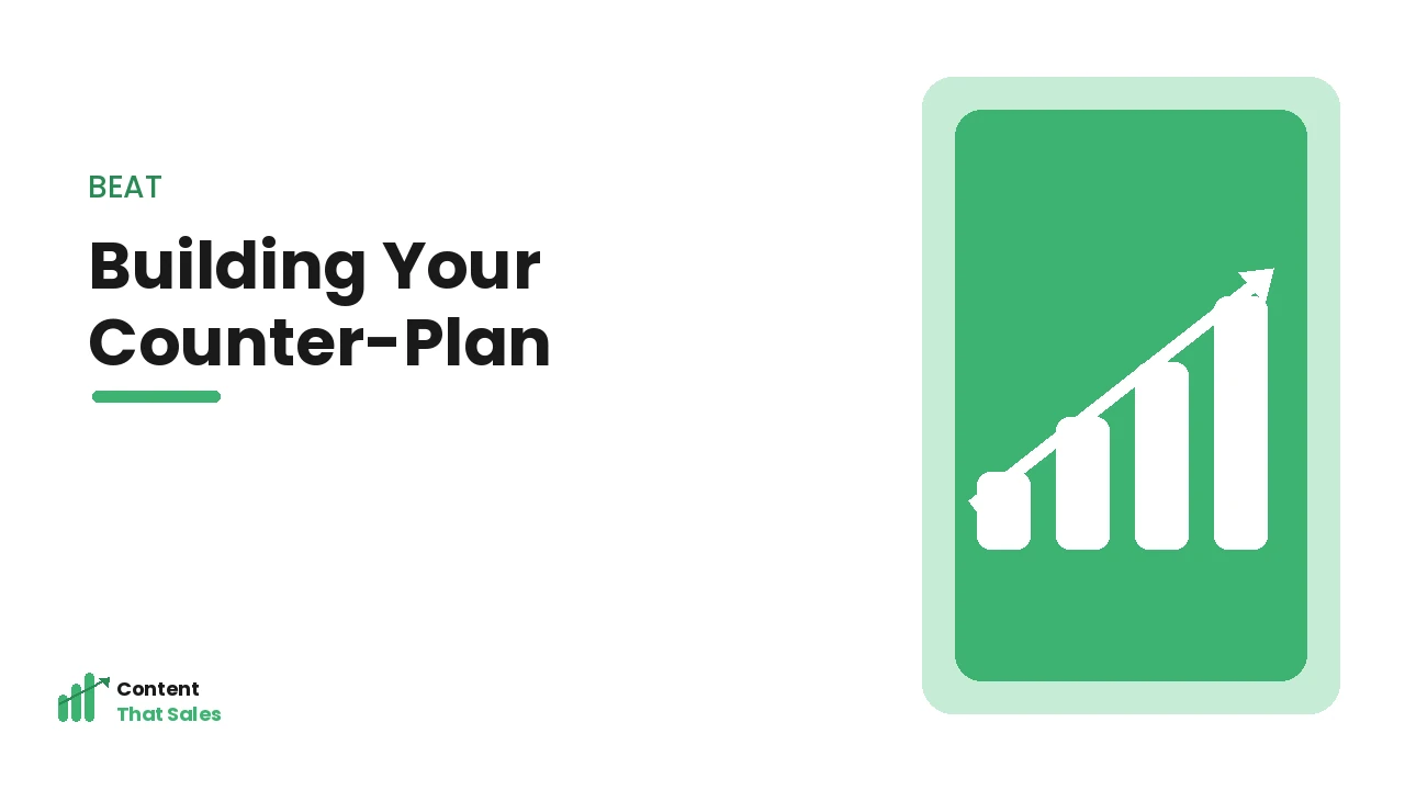 Building a counter-plan to outrank competitors