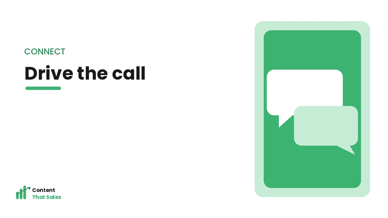 Driving the appraisal call